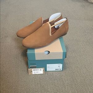 TOMS Darcy Brown Slip-On Loafers